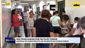Video: Múltiples quejas por falta de turnos  - ABC Noticias - ABC Color