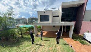 Fiscal se constituyó en residencia de Erico Galeano en Acqua Village