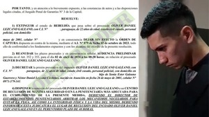 Ordenan prisión preventiva de Oliver Lezcano en una penitenciaría de máxima seguridad