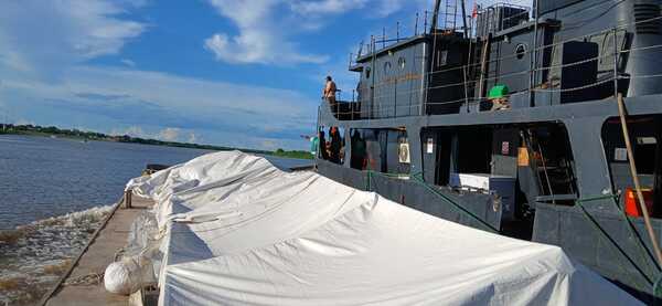 Distribuyen víveres a comunidades indígenas de Bahía Negra