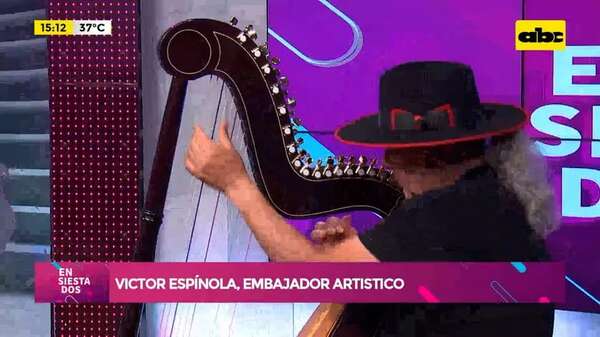 Video: Víctor Espínola embajador artístico y cultural del Paraguay - Ensiestados - ABC Color