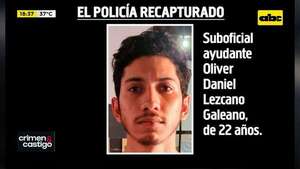 Oliver Lezcano: capturan a policía que, según Barchini, había sido “asesinado” por el clan Rotela - Crimen y castigo - ABC Color