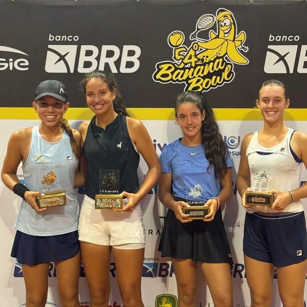Zoe Doldán y Valeria Santander son campeonas del Banana Bowl en dobles - La Tribuna
