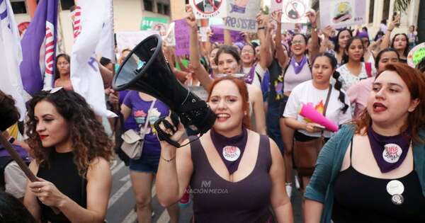La Nación / 8M: mujeres dicen basta a la violencia
