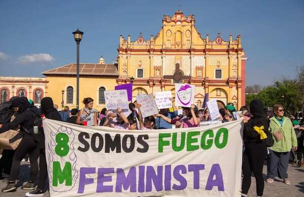 De norte a sur, mexicanas protestan por Día de la Mujer entre violencia y elecciones - Mundo - ABC Color