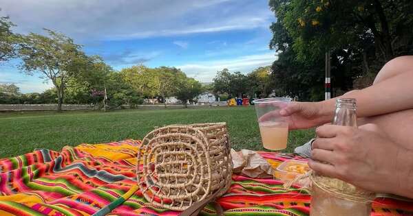 La Nación / Un picnic de ensueño en la explanada de Areguá