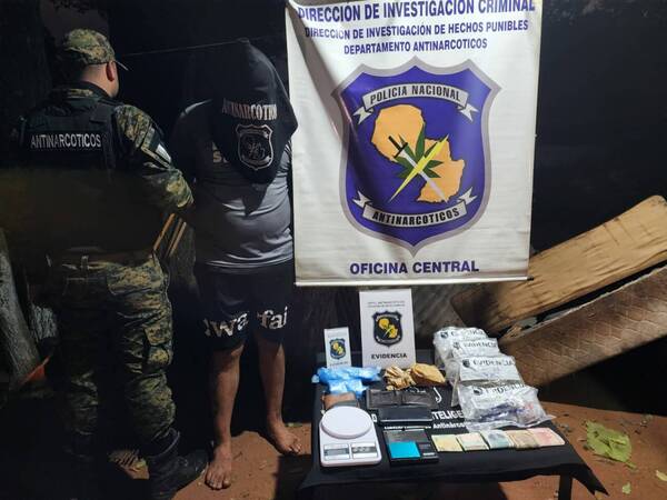 Apresan a presunto microtraficante tras allanamientos ápe ha pepe en Vista Alegre