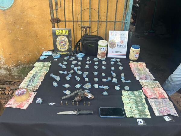 Golpe al microtráfico: SENAD desmantela redes en Nanawa y Villa Elisa