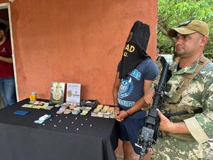 SENAD concretó golpes contra el microtráfico en Central y Presidente Hayes