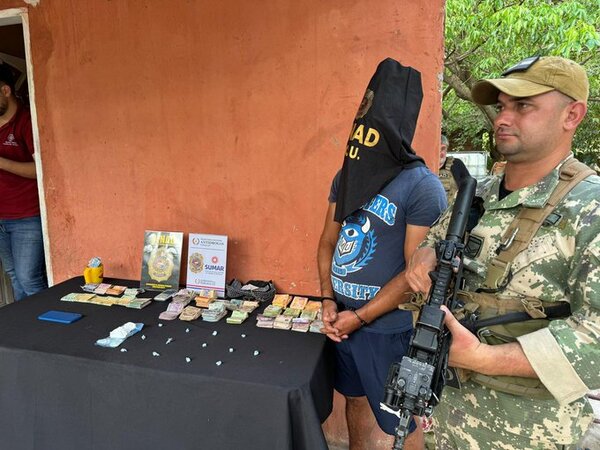 SENAD concretó golpes contra el microtráfico en Central y Presidente Hayes