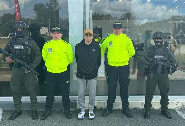 Detienen en Colombia a capo a cargo de enviar cocaína a Europa