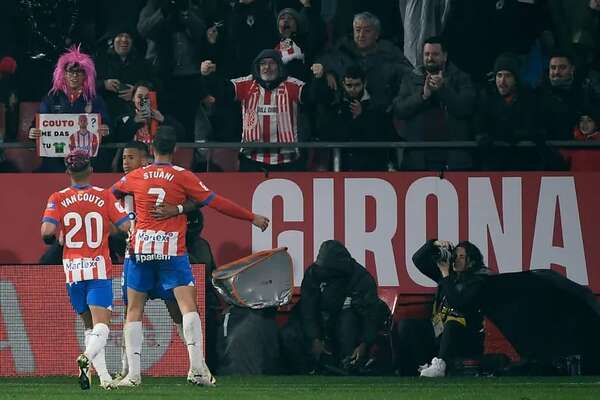 El Girona gana y da un nuevo paso de gigante hacia la Liga de Campeones - Fútbol Internacional - ABC Color