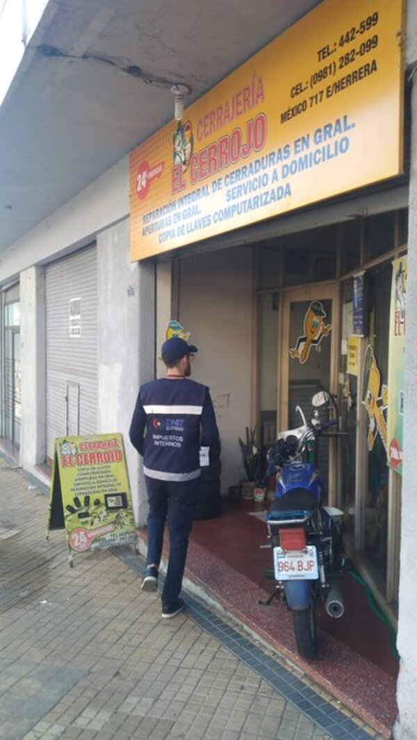 Jeroviaha realizó controles en casi 200 comercios de Asunción