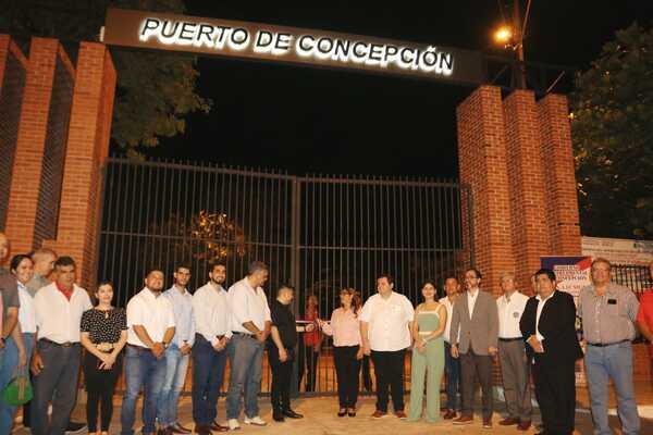 Inauguraron nuevo pórtico del histórico puerto de Concepción - .::Agencia IP::.