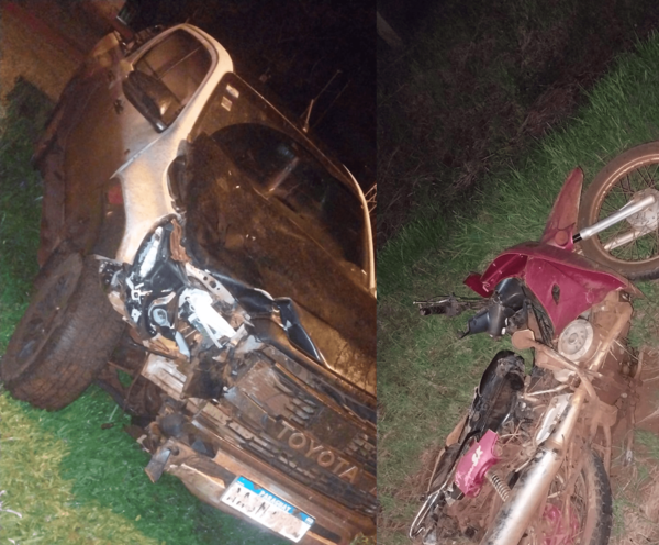 Motociclista fallece en accidente en Pirapó