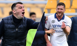(VIDEO) Agresión de técnico a jugador conmociona al fútbol italiano
