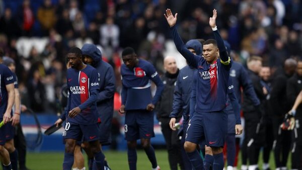 Empate al ralentí del PSG y suplencia de Mbappé