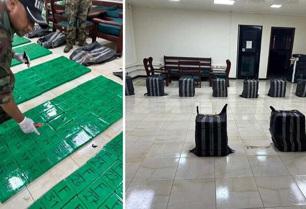 En Bolivia hallan una pista clandestina y más de 400 kilos de droga enterrados