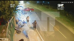 Brutal accidente en Nueva Colombia - SNT