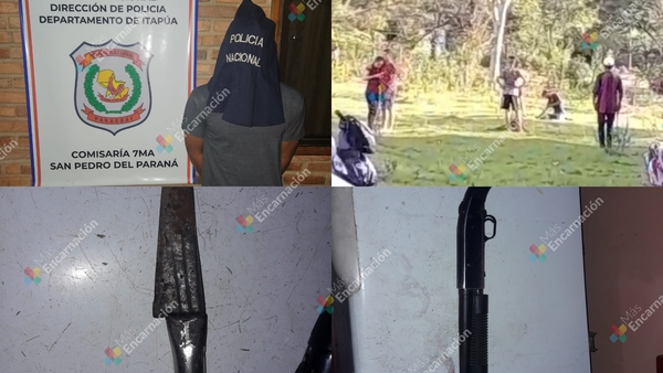 Tentativa de feminicidio: Hombre sup. intentó asesinar a su expareja en una cancha en San Pedro del Paraná
