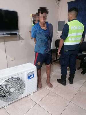 Un hombre fue aprehendido en San Lorenzo, cuando intentaba hurtar compresores de aire - Policiales - ABC Color