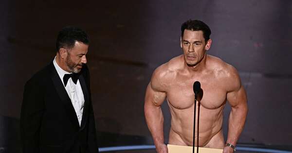 La Nación / John Cena desnudo y otros momentos únicos de los Óscar