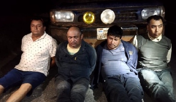 Caso cocaína: Detienen a cuatro presuntos narcos