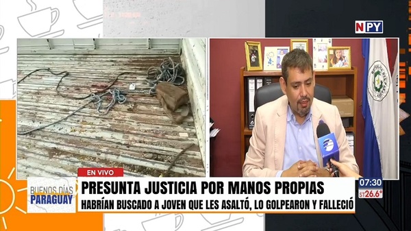 Lomitero y sus clientes asaltados habrían matado a golpes a un presunto delincuente - Noticias Paraguay