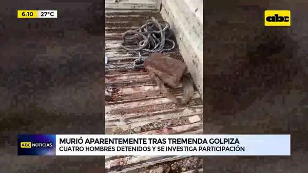 Video: Murió aparentemente tras tremenda golpiza - ABC Noticias - ABC Color