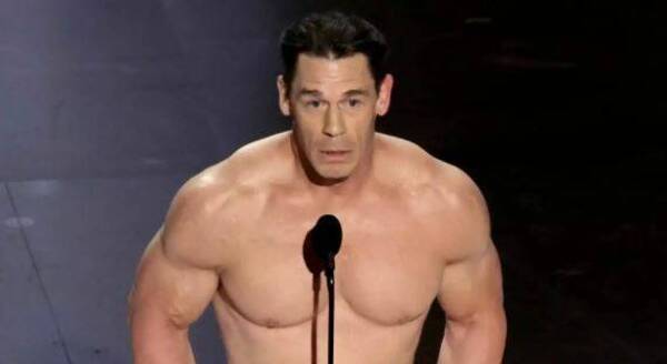 [VIDEO] ¡Actor salió opívo a presentar un premio en los Oscar!