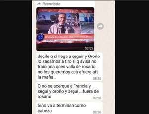 Amenazaron de muerte a equipo periodístico de TV de la Argentina | 1000 Noticias