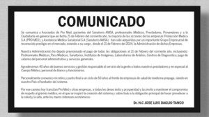 Luego de 40 años, Pro Med y Sanatorio AMSA cambian de administración