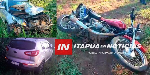UNA MOTOCICLISTA EMBARAZADA DE 8 MESES FALLECIÓ TRAS SER EMBESTIDA POR UN VEHICULO - Itapúa Noticias