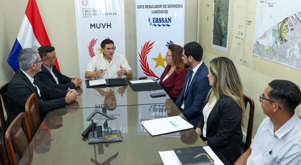 Suscriben convenio para garantizar servicios básicos en proyectos habitacionales de Che Roga Porã - .::Agencia IP::.