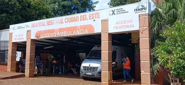 Roban hasta alimentos para pacientes internados en Hospital Regional de Ciudad del Este - ABC en el Este - ABC Color