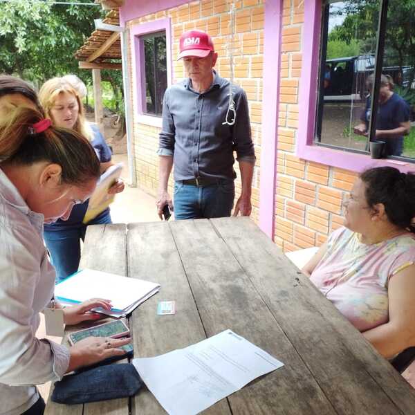 Censo de personas con discapacidad se realizó en San Juan del Paraná