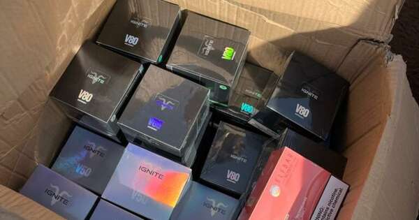 Diario HOY | Incautan cigarrillos electrónicos ingresados al país de contrabando