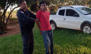 La Policía atrapa a un sospechoso de matar de una puñalada a suboficial de en Itakyry