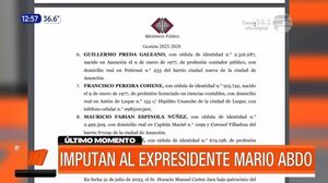 Imputan a Mario Abdo Benítez y sus exfuncionarios de Gobierno | Telefuturo