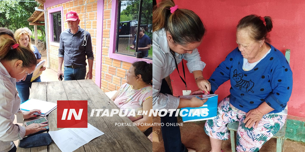 SE REALIZÓ CENSO DE PERSONAS CON DISCAPACIDAD EN SAN JUAN DEL PNÁ - Itapúa Noticias