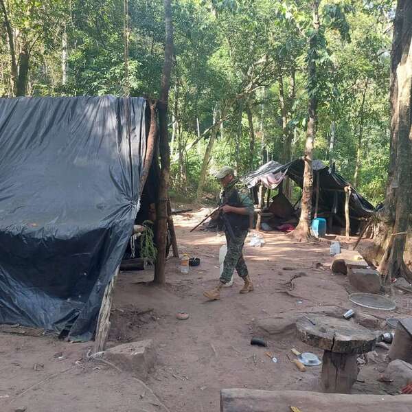 Concepción: destruyen cultivos de marihuana en zona donde EPP explosionó una bomba y mató a tres personas - Policiales - ABC Color