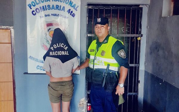 Detienen a «Blanquita» por robar ventilador y parlante de un inquilinato