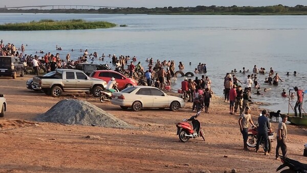 Concepción: Ola de calor impulsa a población a buscar alivio en ríos y arroyos