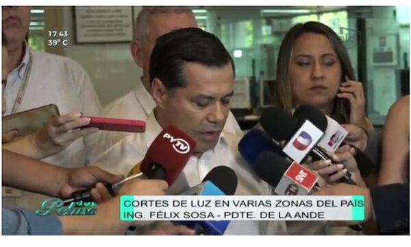 Ande afirma que ya se restableció el 90% del servicio en todo país