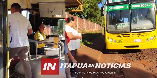 INCERTIDUMBRE POR EL TRANSPORTE PÚBLICO EN ENCARNACIÓN - Itapúa Noticias