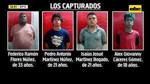 Video: Lomiteros fueron detenidos por presuntamente matar a golpes a un supuesto delincuente  - Crimen y castigo - ABC Color