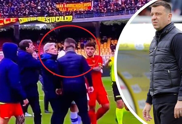 Despedido el técnico del Lecce por el cabezazo a un jugador del Verona