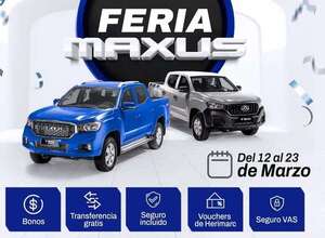 Llega la “Feria Maxus”, con increíbles beneficios - Empresariales - ABC Color