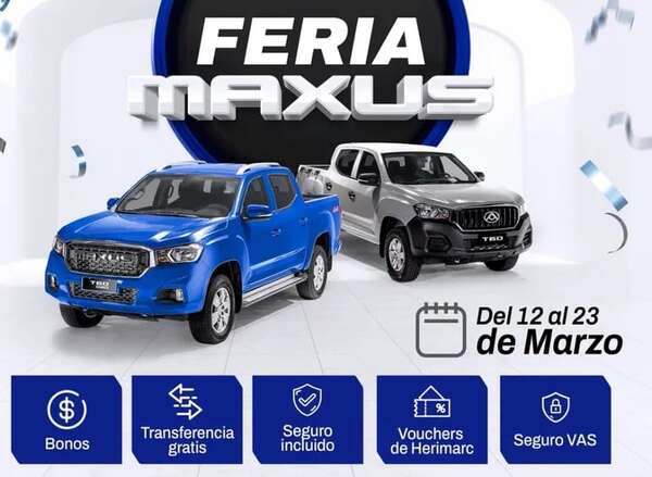 Llega la “Feria Maxus”, con increíbles beneficios - Empresariales - ABC Color