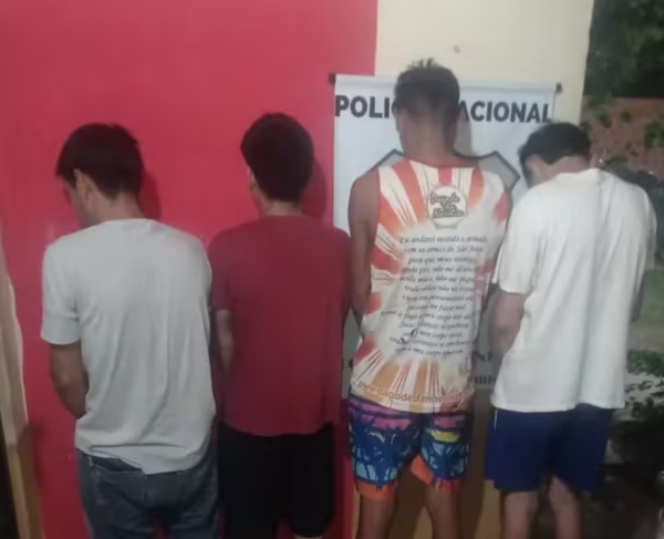 Cuatro aprehendidos sospechosos de cometer abuso sexual en Luque - Noticiero Paraguay